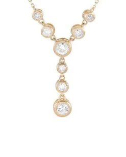 14K 0.50 Ct. Tw. Diamond Necklace Women