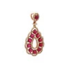 14K Rose Gold 2.15 Ct. Tw. Diamond & Ruby Enhancer Women -Women's Fashion General Store 6030880003 RLLD 1