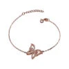 18K Rose Gold Vermeil CZ Bracelet Women -Women's Fashion General Store 6030948679 RLLD 1