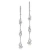 Lore Silver White Topaz Drop Earrings Women -Women's Fashion General Store 6030950159 RLLD 1