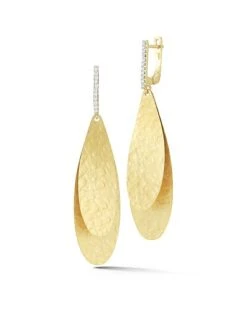 14K 0.13 Ct. Tw. Diamond Earrings Women