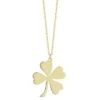 14K Large Clover Necklace Women 2 14K Large Clover Necklace Women -Women's Fashion General Store 6040308275 RLLD 1